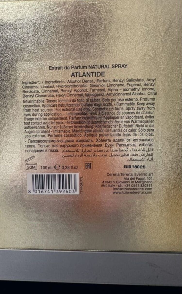 tiziana terenzi sea stars atlantide 10 ml 