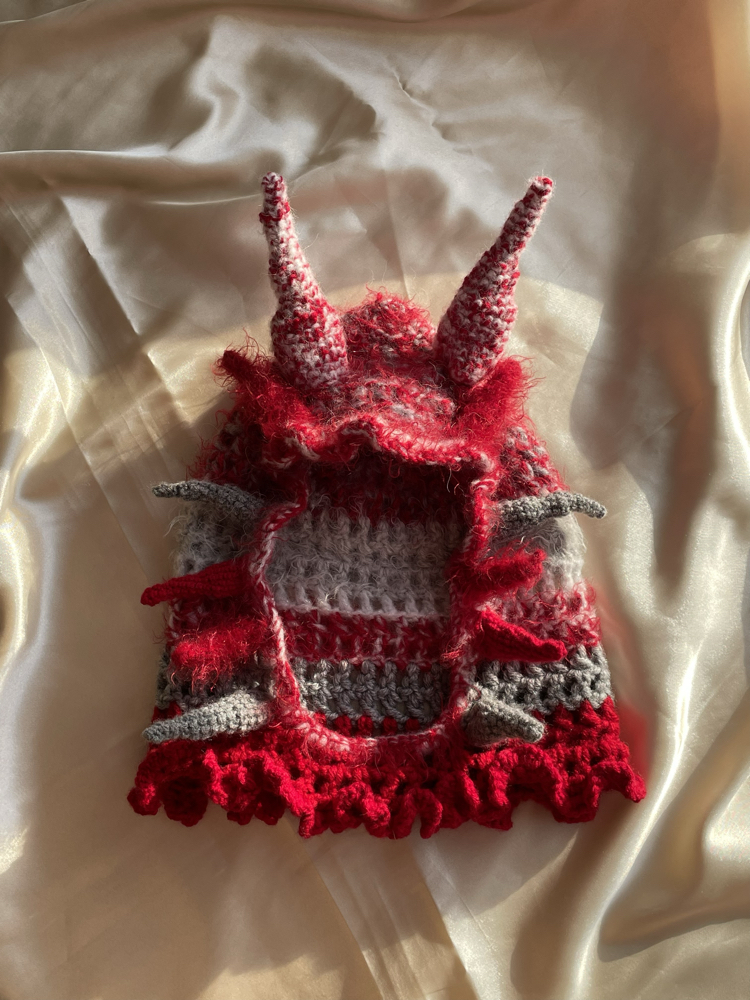 baby monster balaclava