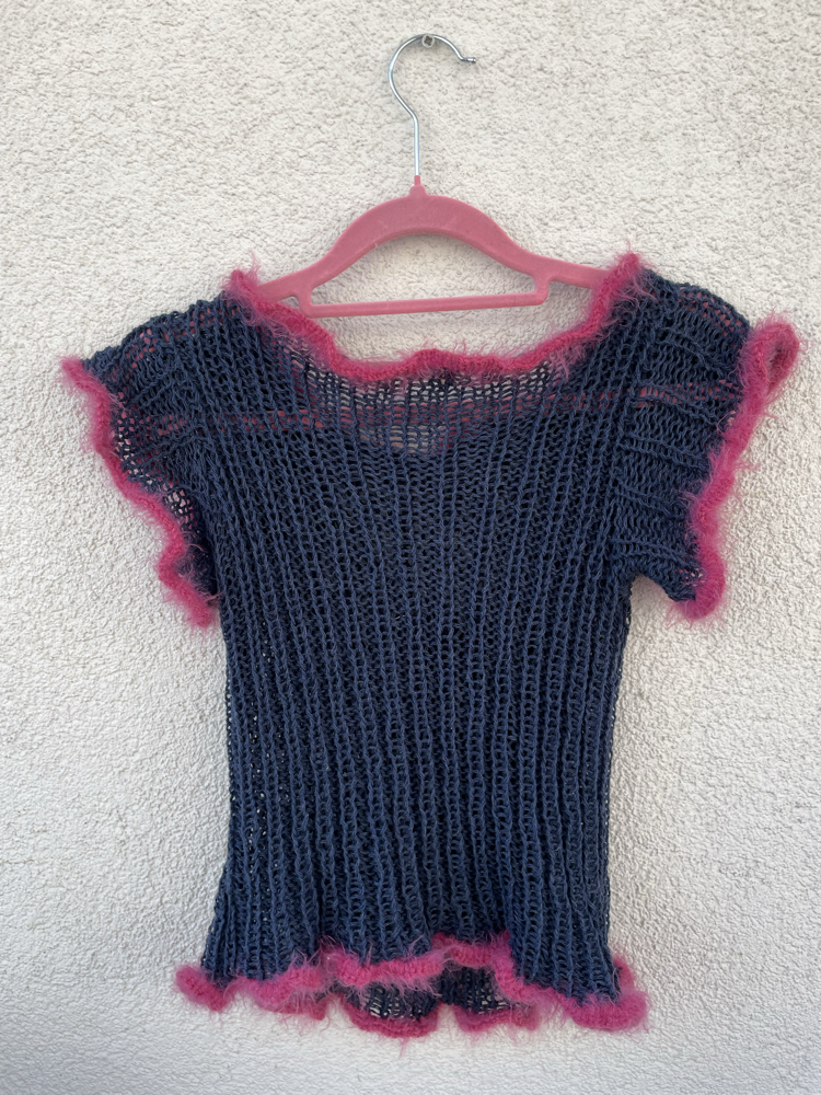 lace-up babe top (S-M)