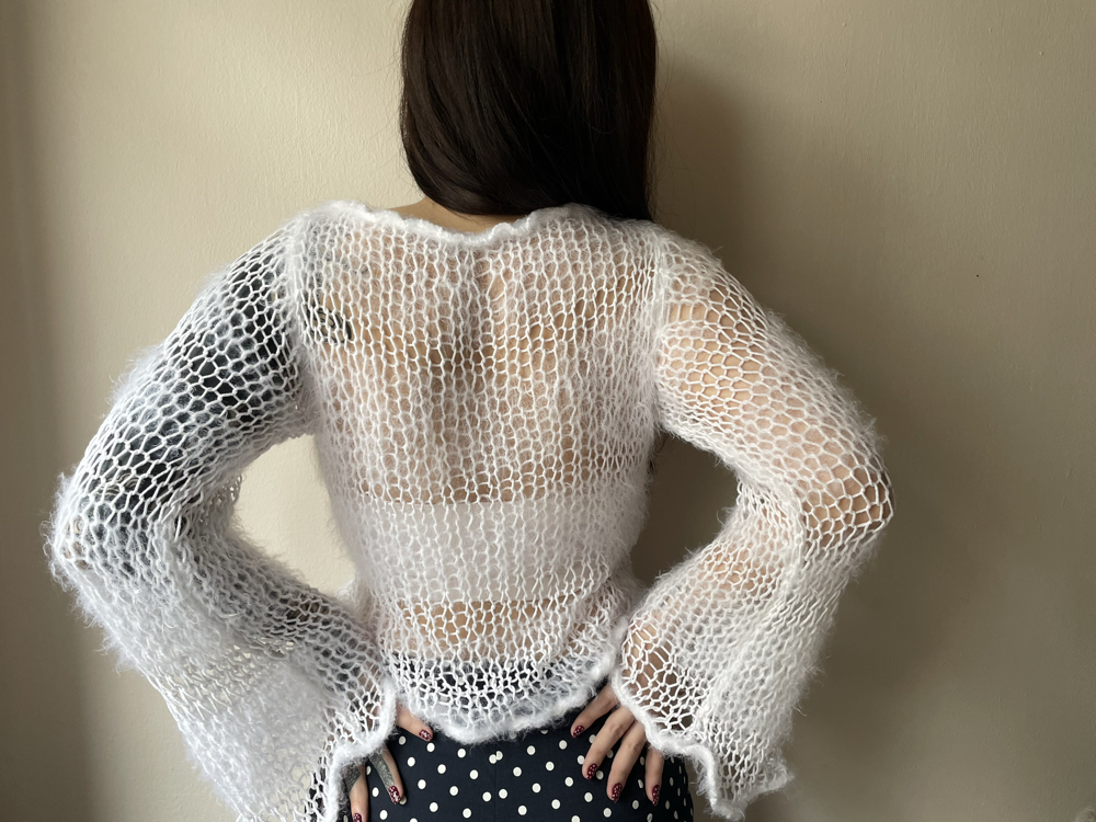 spring sweater & leg warmers set (S-M)