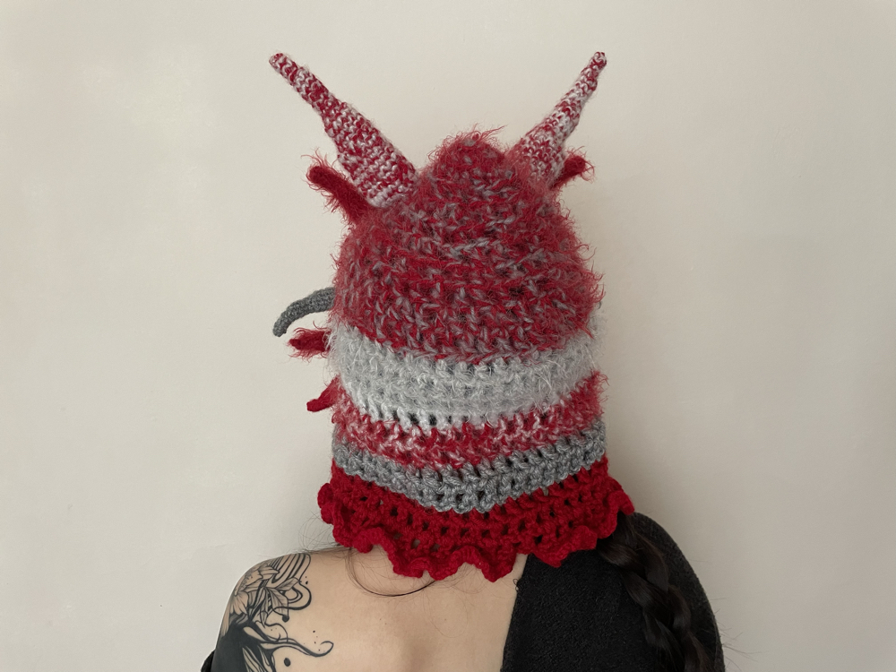 baby monster balaclava