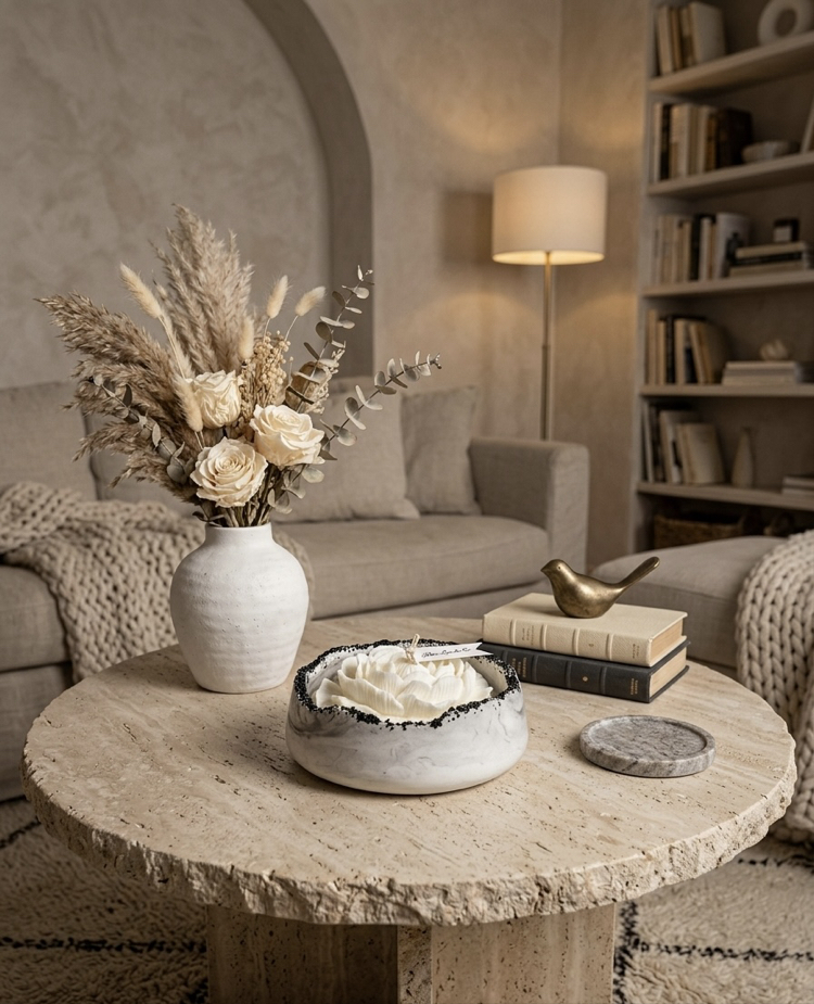 Sacred Bloom | Tasarım | Dekoratif Aromaterapi Mumu