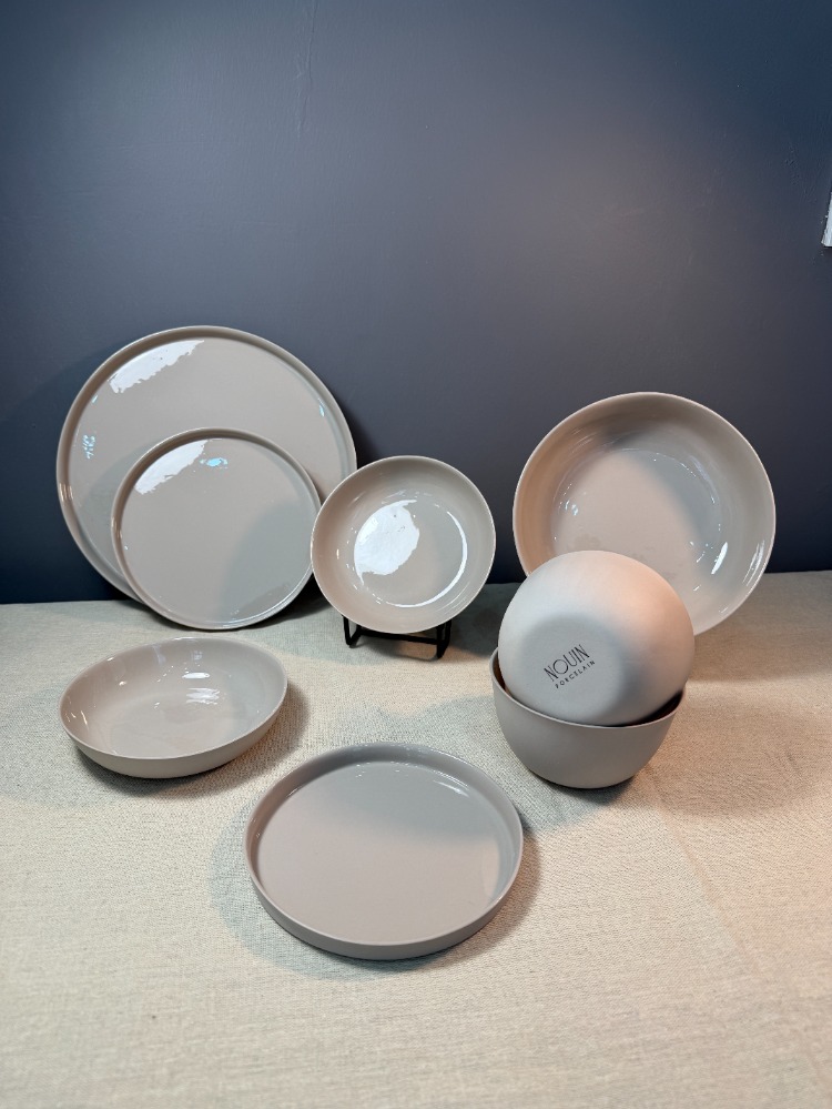 Circle Vizon Limoges Porselen Yemek Takımı - 16 Parça