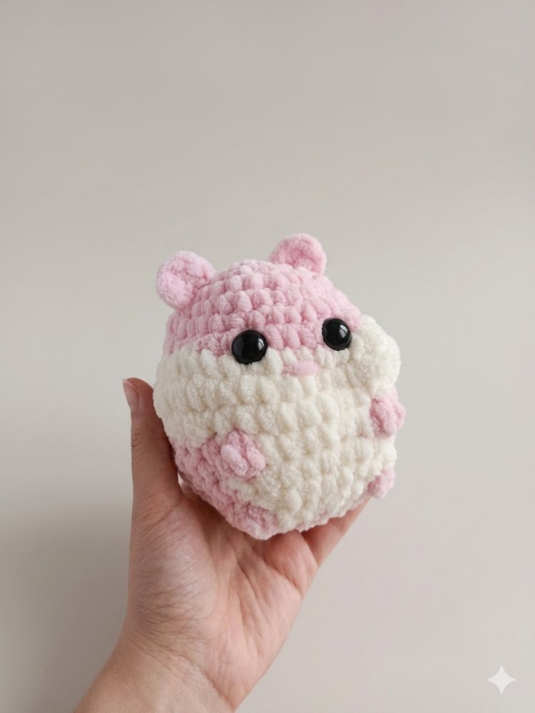 Pembiş hamster