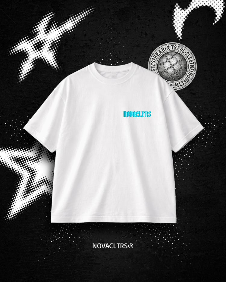 "THE FUTURE ITSELF" Oversize T-shirt