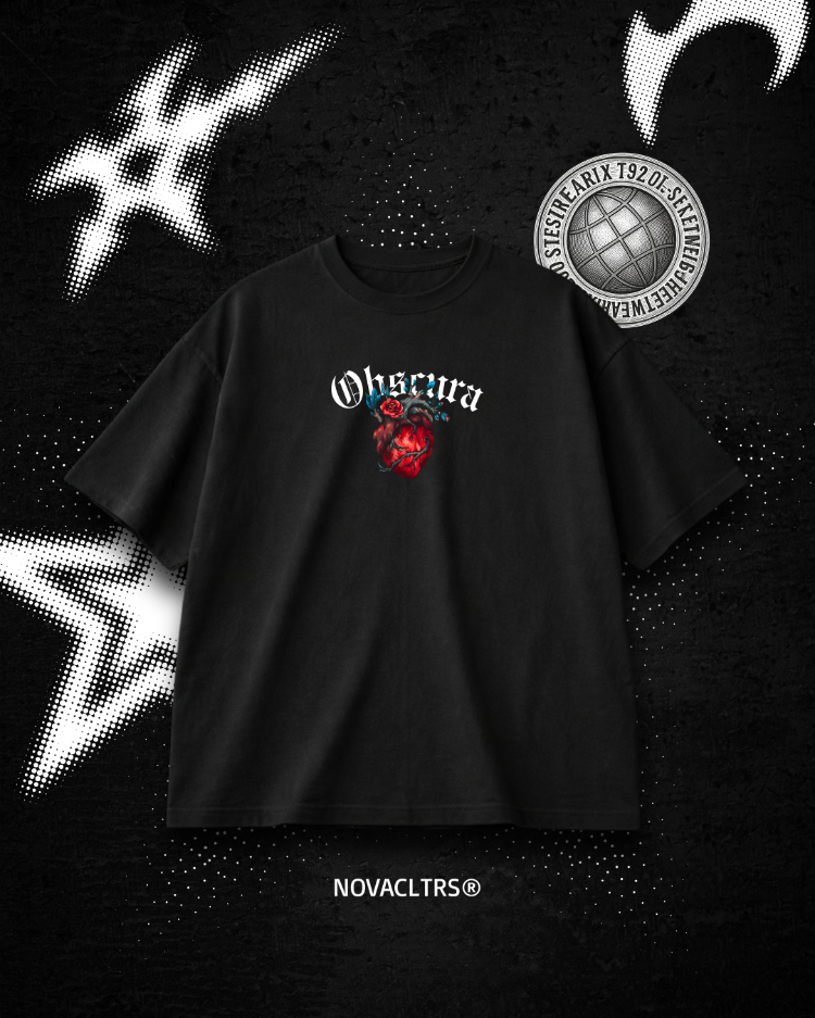 "OBSCURA" Oversize T-shirt
