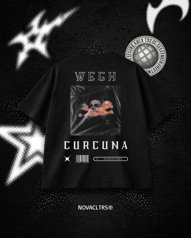 "CURCUNA" Albüm Temalı Oversize T-shirt