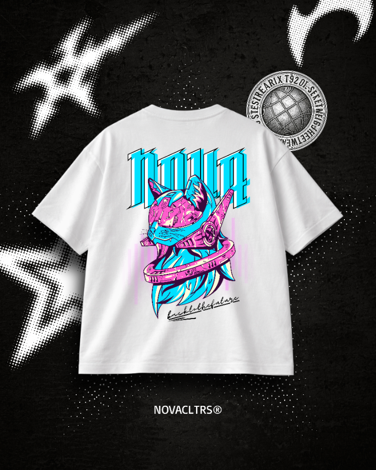 "THE FUTURE ITSELF" Oversize T-shirt