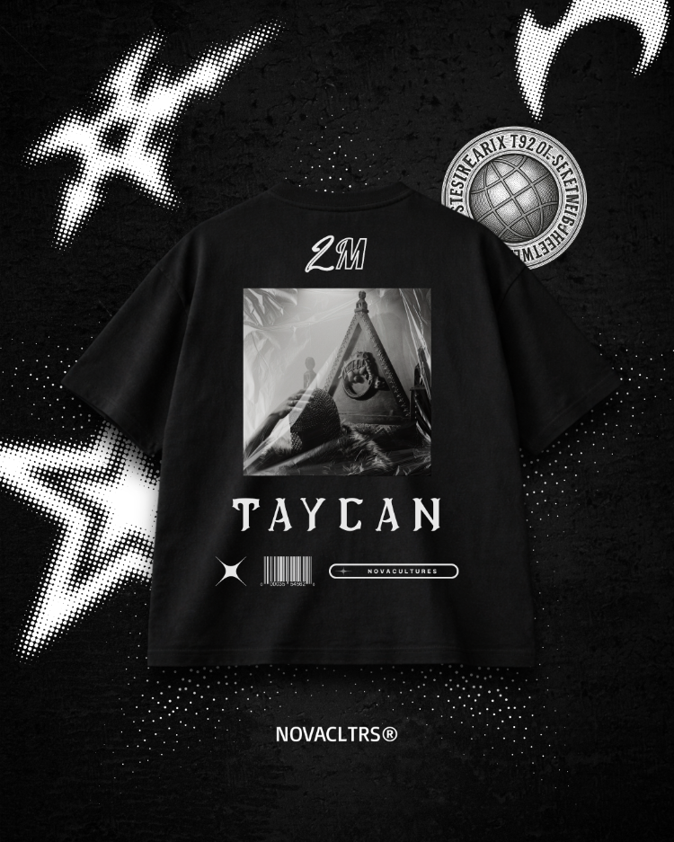 "TAYCAN" Albüm Temalı Oversize T-shirt