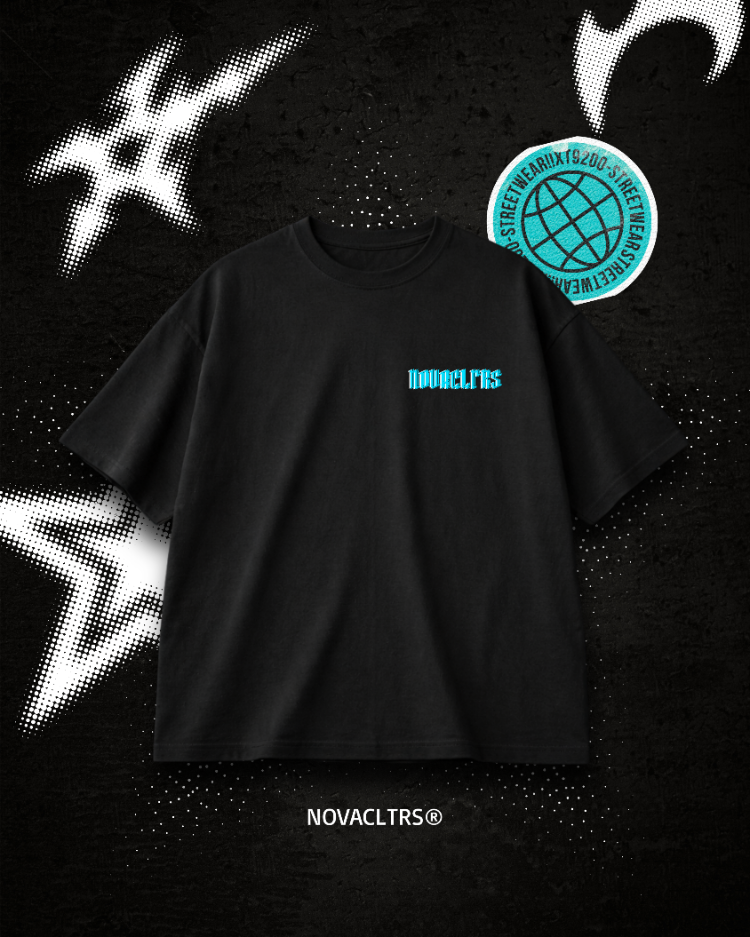 "THE FUTURE ITSELF" Oversize T-shirt