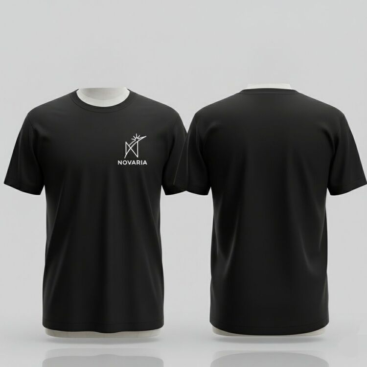 NOVARİA T-shirt %100 Pamuk (Relaxed kalıp)
