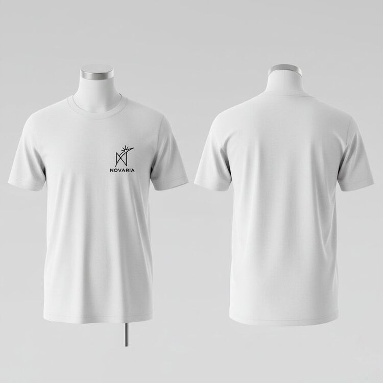 NOVARİA T-shirt %100 Pamuk (Relaxed kalıp)