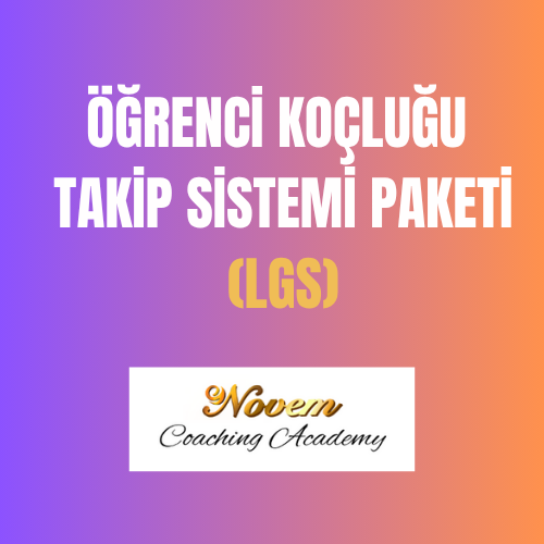 LGS-ÖĞRENCİ KOÇLUĞU TAKİP SİSTEMİ(Excel-Grafikli Sonuçlar)
