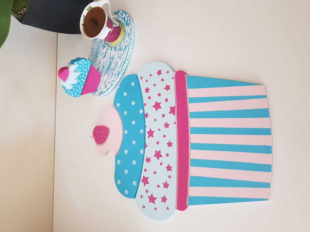 Cupcake Supla & Kahve Sunumluğu Set