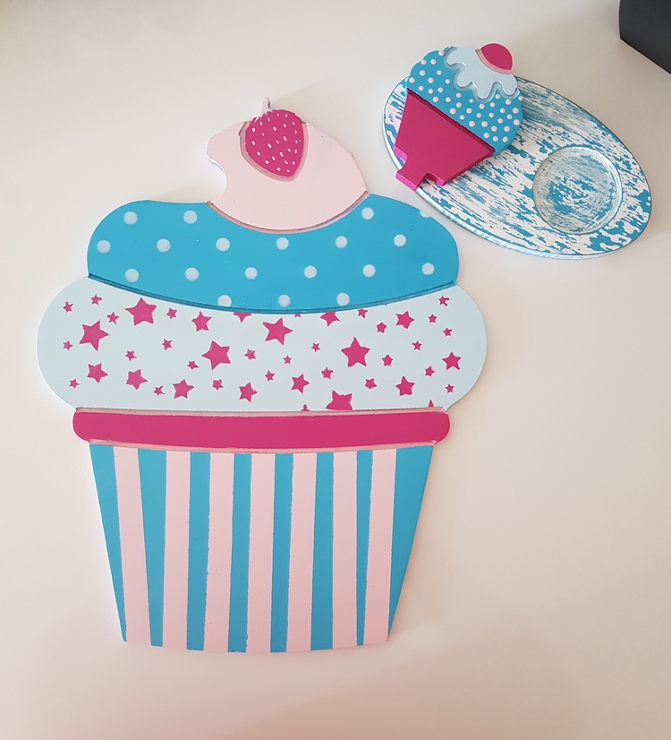 Cupcake Supla & Kahve Sunumluğu Set