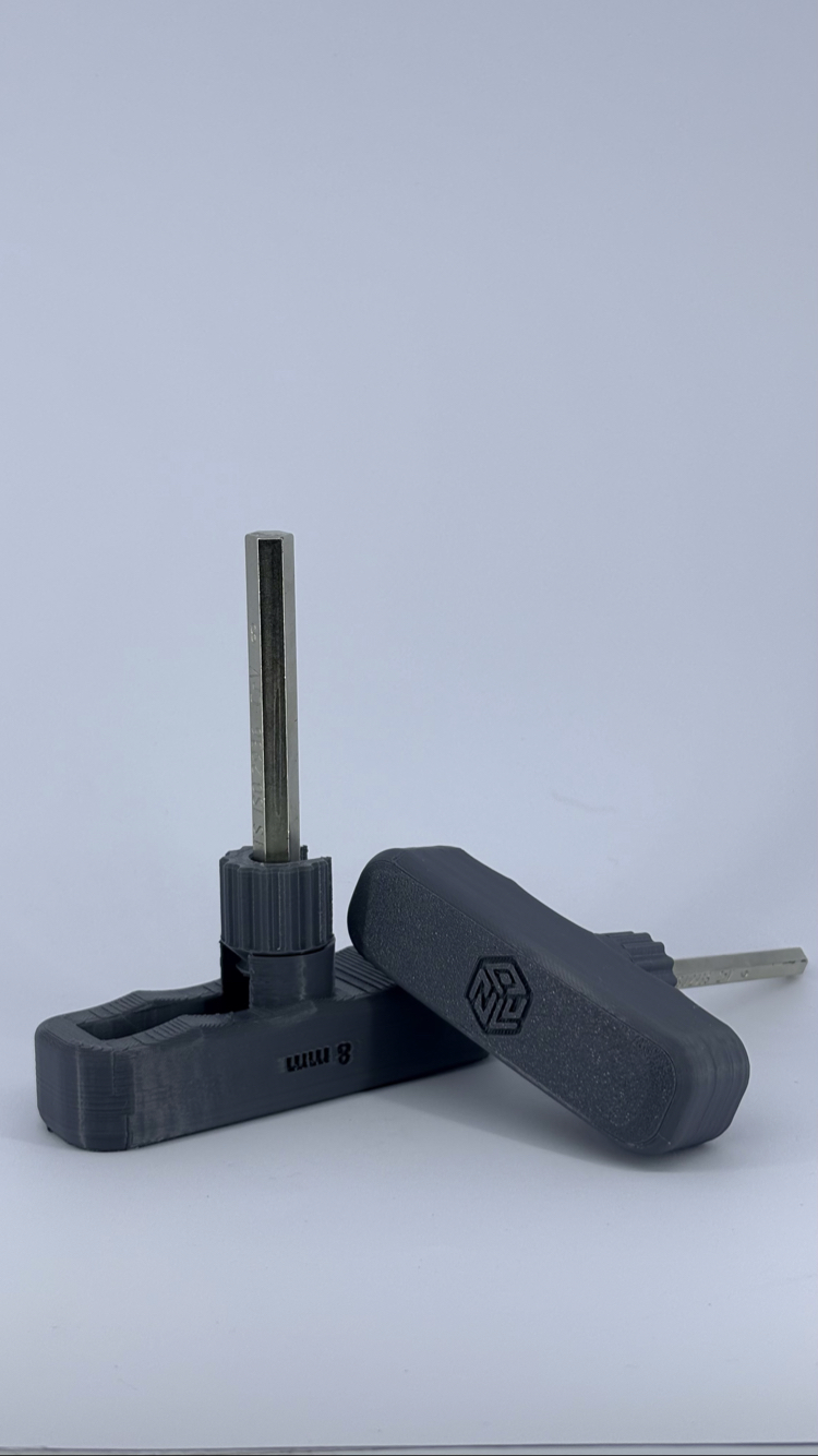 Novolit Labs – İzeltaş Uyumlu Ergonomik ABS Alyan Tutucu (Tekli)