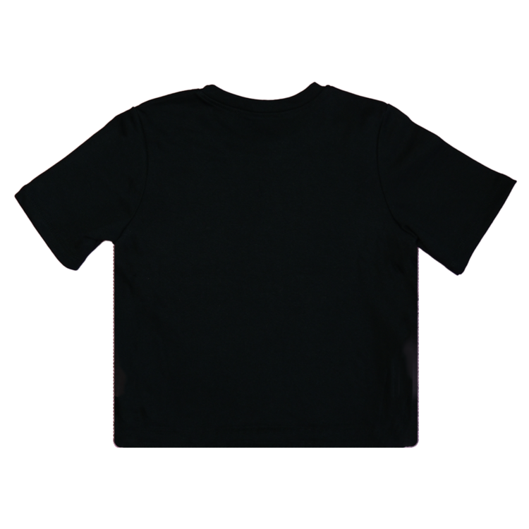 "RUN FASTA EAT PASTA" T-SHİRT CROP