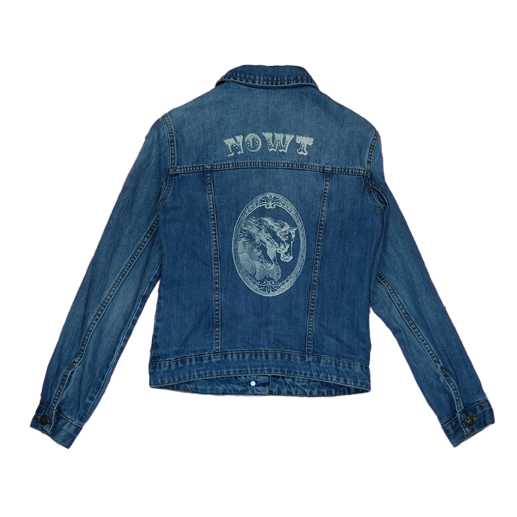 Horses Jean Jacket 