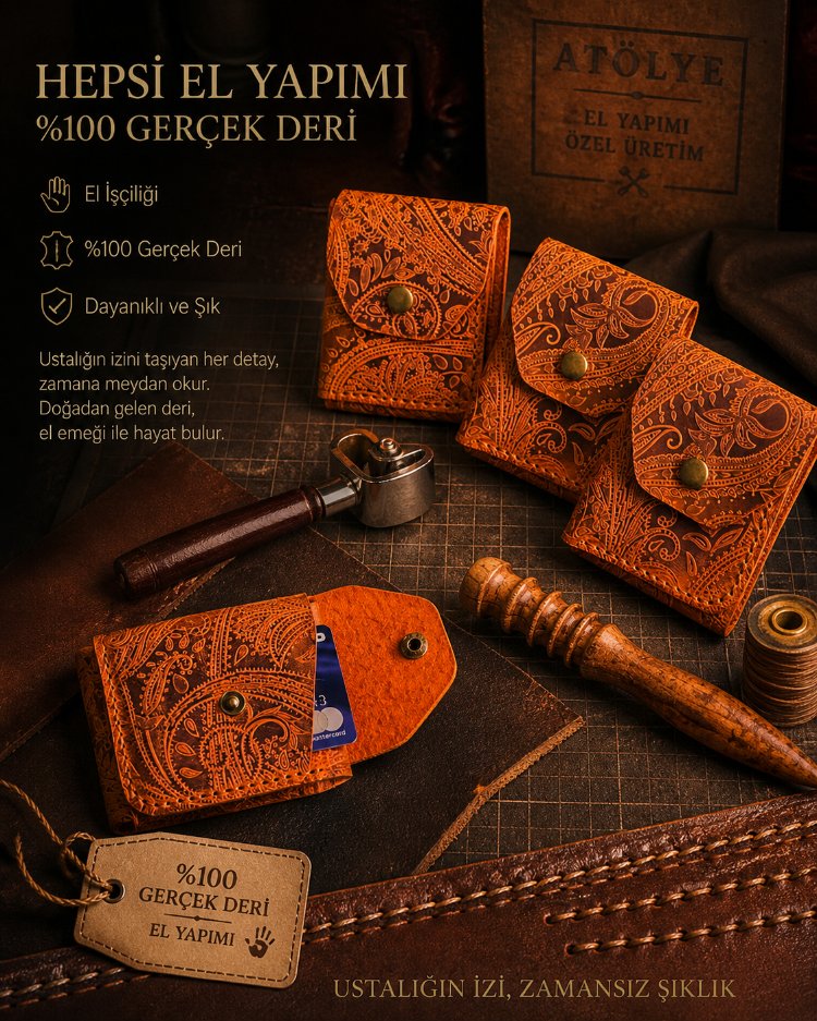 Deri Kartlık Cüzdan