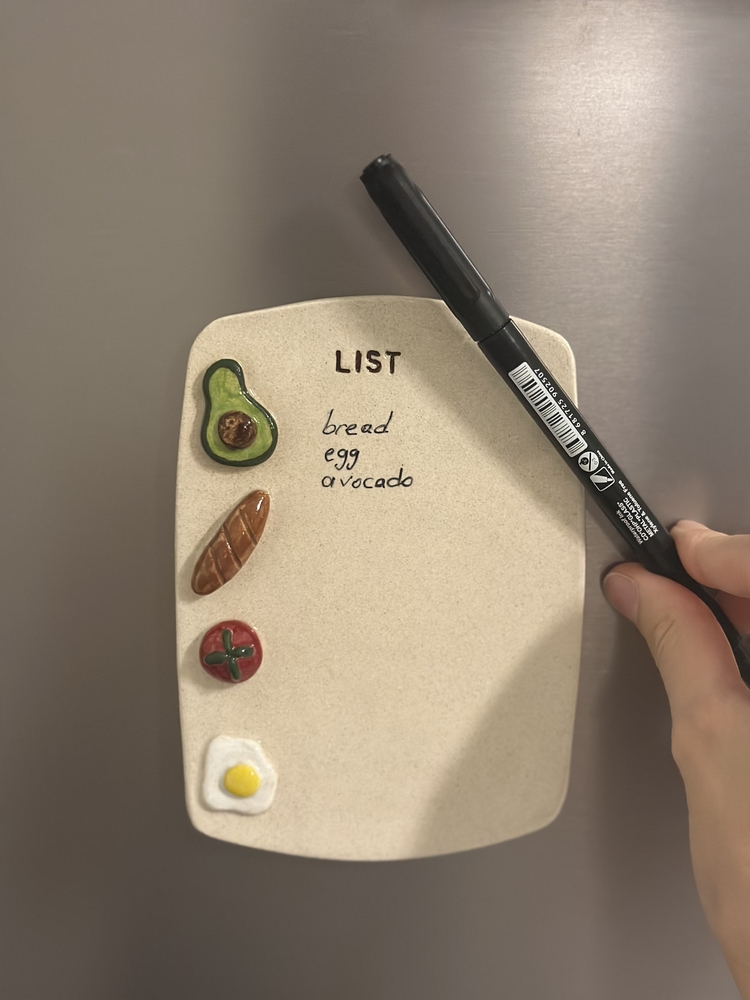 Ön sipariş Manyetik liste (kalem dahil)