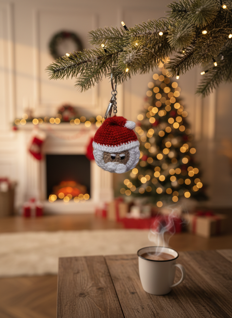 Noel Baba Anahtarlık