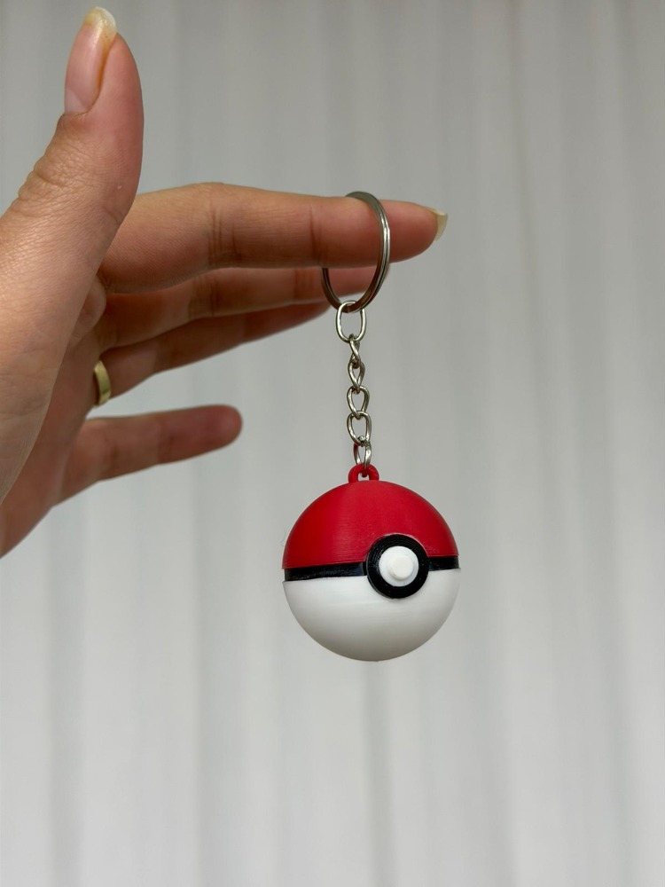 Pokemon Topu Anahtarlık