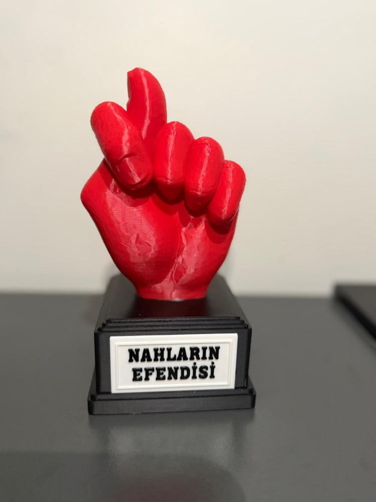 “Nahların Efendisi” Masa Dekoru – 3D Baskı Özel Tasarım