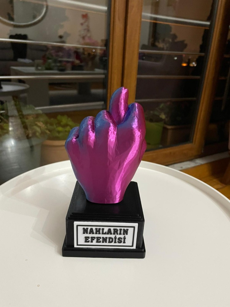 “Nahların Efendisi” Masa Dekoru – 3D Baskı Özel Tasarım