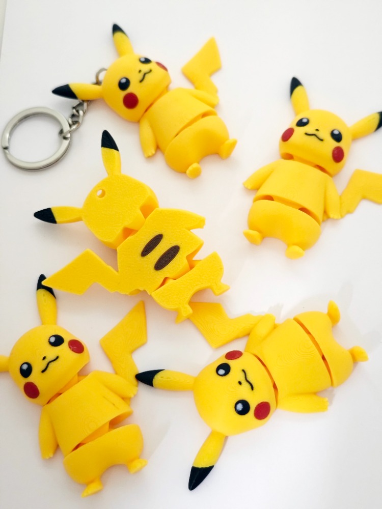 Pikachu (Eklemli) Anahtarlık