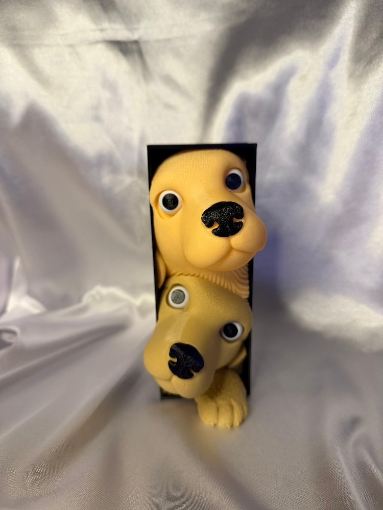Duvar Efektli Köpek Figürü