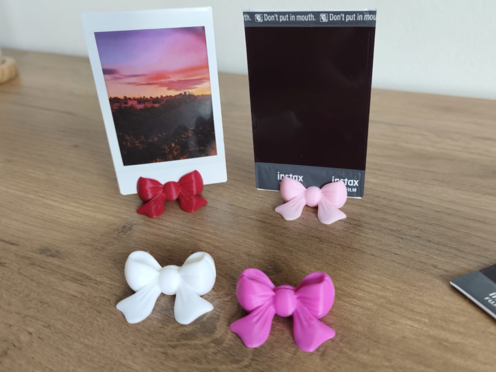 Kurdeleli Fotoğraf & Not Standı – 5’li Set