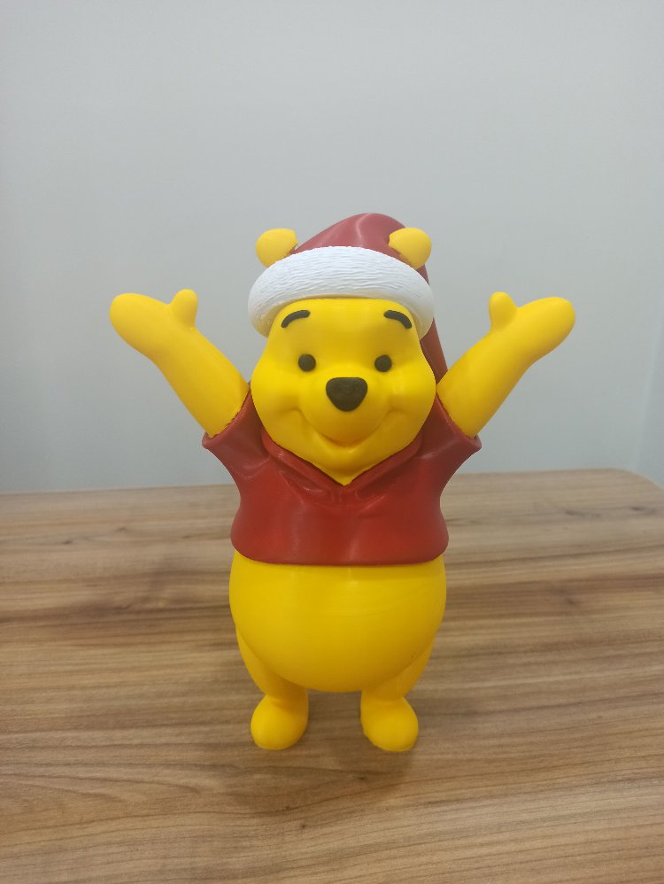 Pooh Figür (Yılbaşı Temalı)