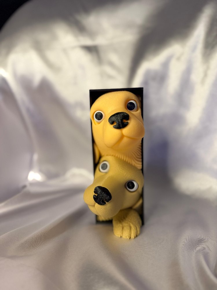 Duvar Efektli Köpek Figürü