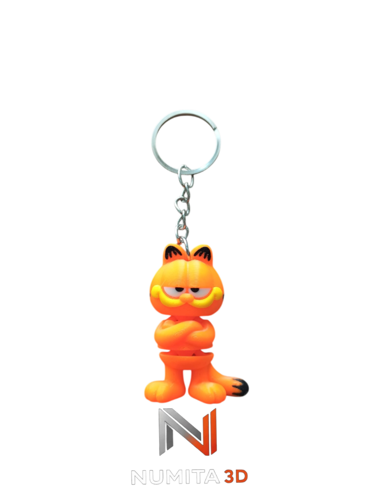 Garfield (Eklemli) Anahtarlık