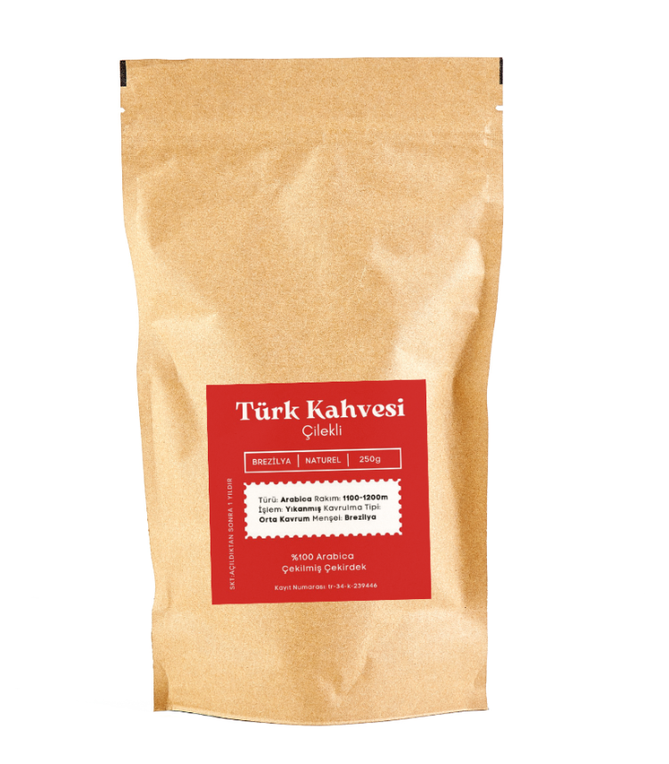 ÇİLEKLİ-TÜRK KAHVESİ- ANAEROBİK FERMENTE 250 GR