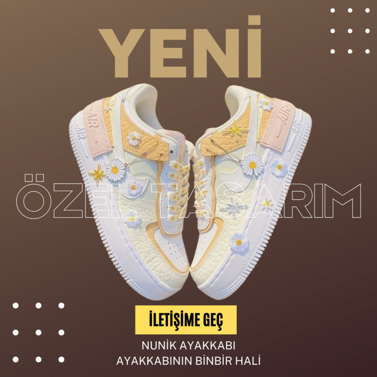 Nike Air Force - Flower Foot- #105468901