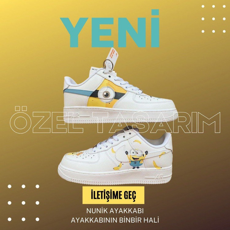 Nike Air Force - Minnions- #8574112
