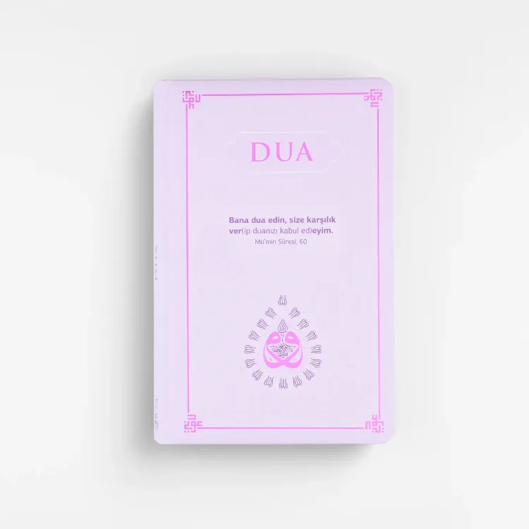 Dua (Evrâd-ı Şerîfe) Orta Boy Arapça+Türkçe - Lila