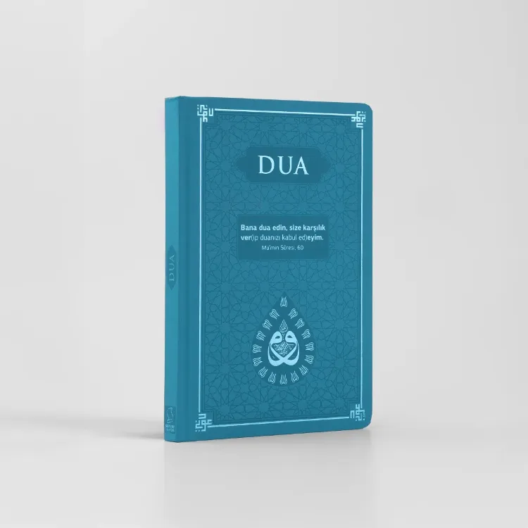 DUA (Evrâd-ı Şerîfe) Büyük Boy Arapça+Türkçe - TERMO KAPAK - TURKUAZ