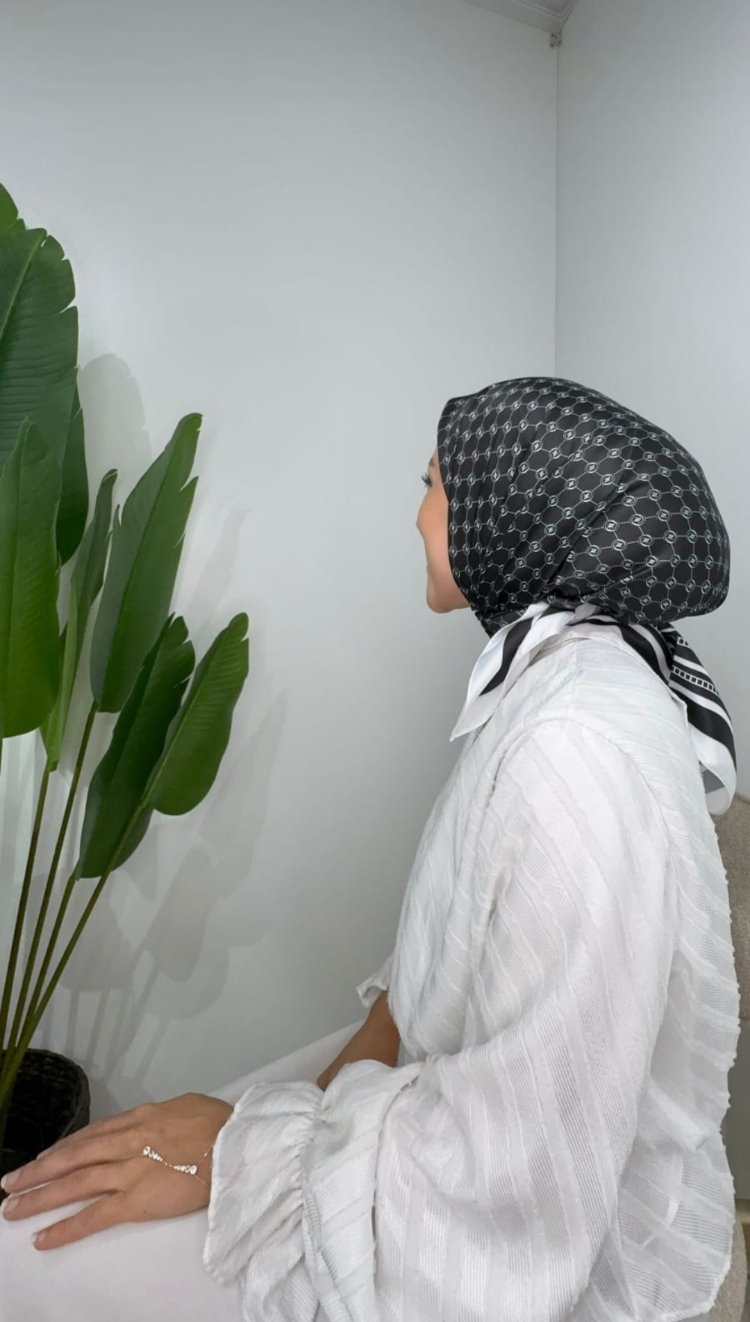 Vakko desen twill eşarp