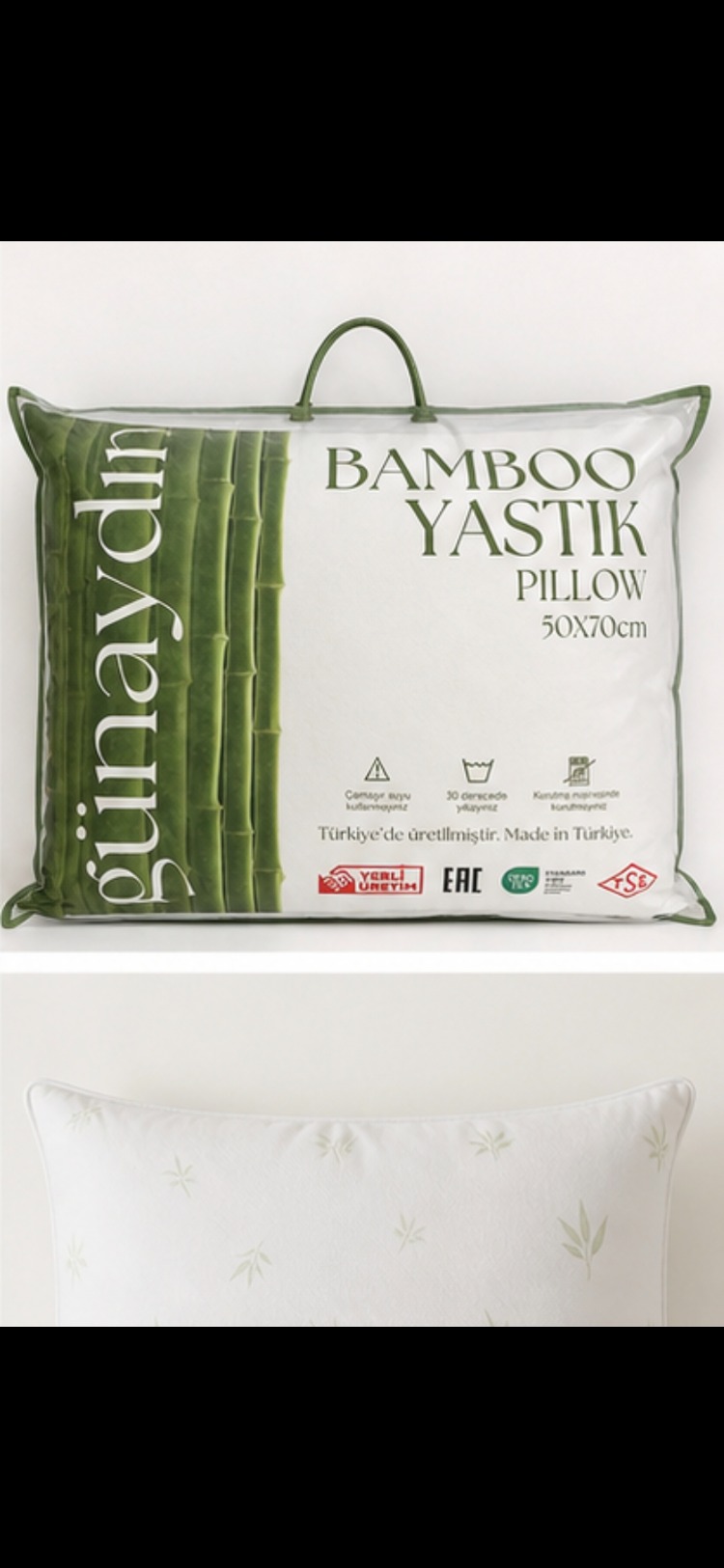 Bambu yastık