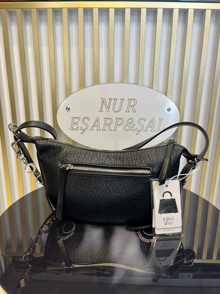 Levidor premium siyah çanta