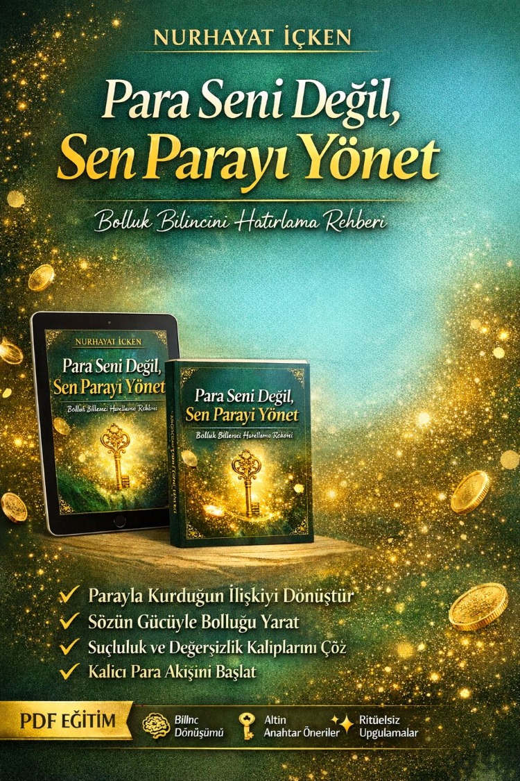 Para Seni Değil, Sen Parayı Yönet Bolluk Bilincini Hatırlama Rehberi – PDF E-Kitap