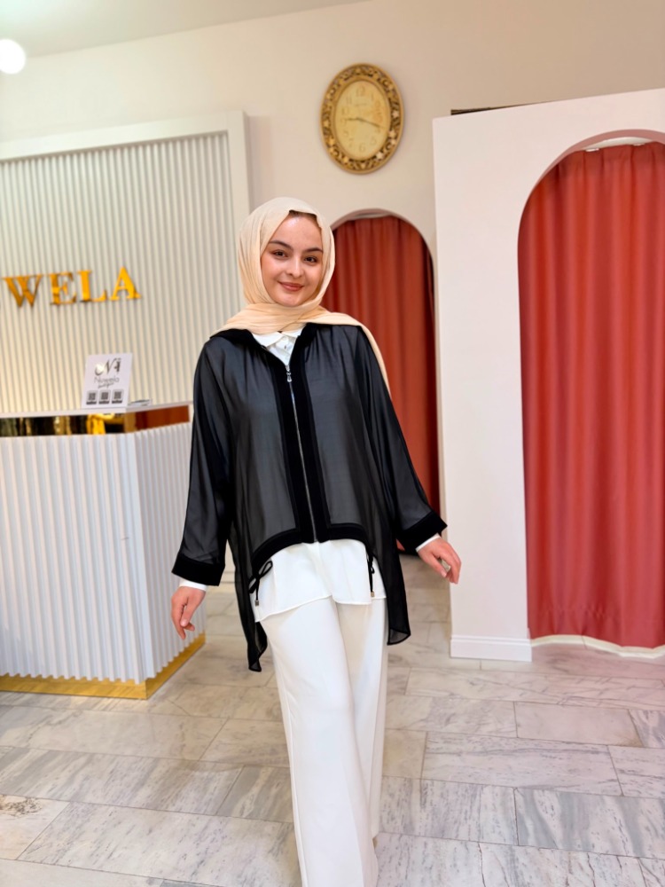 Tül Ceketli İkili Takım (NU84)