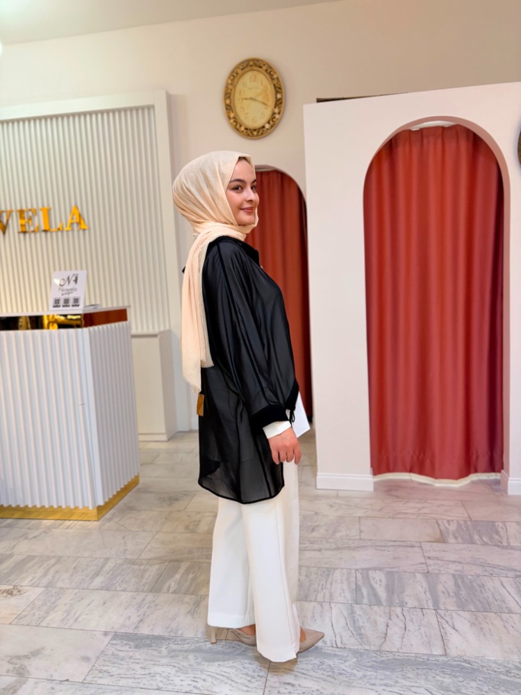 Tül Ceketli İkili Takım (NU84)