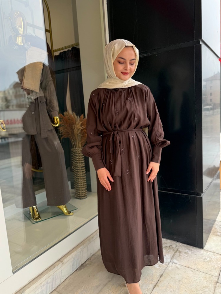 GÜNLÜK VE ŞIK YAZLIK ELBİSE (NU130)