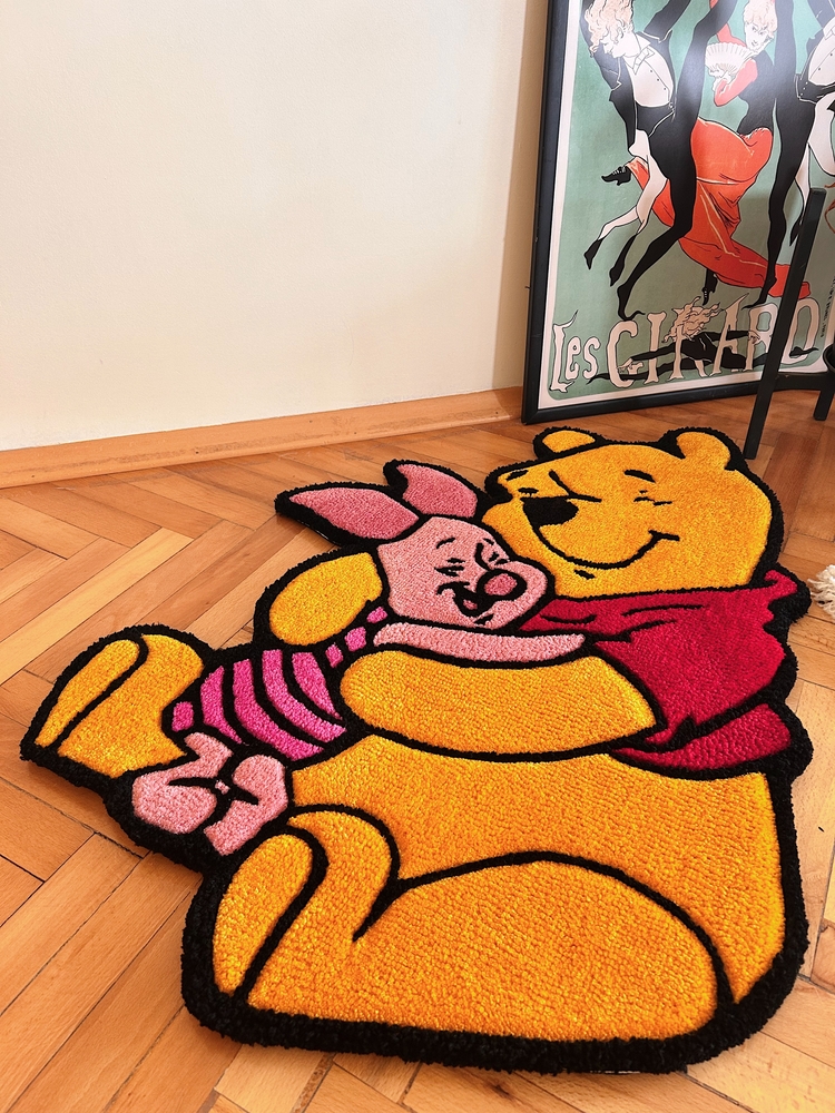 Winnie & Piglet Hug Rug