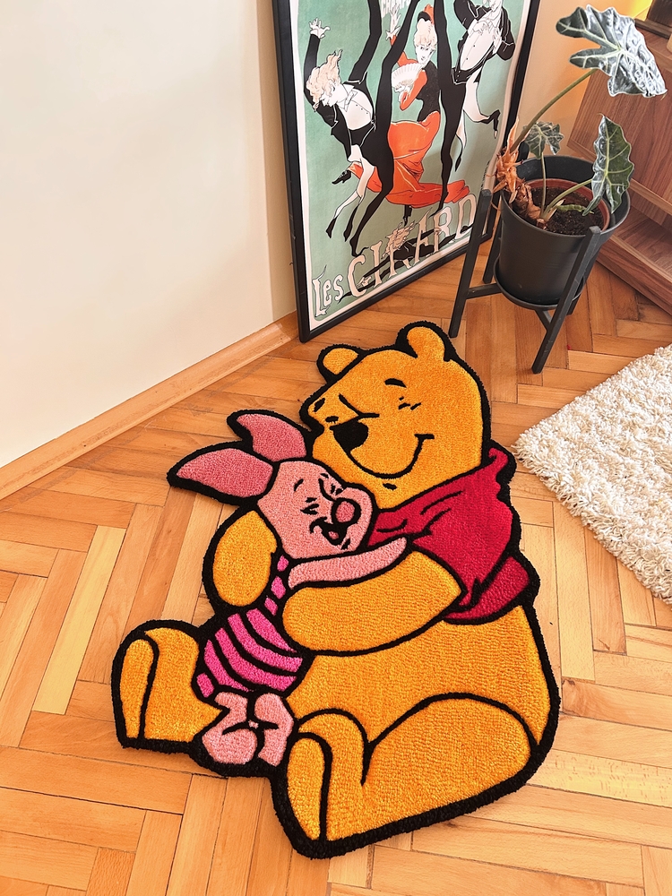 Winnie & Piglet Hug Rug