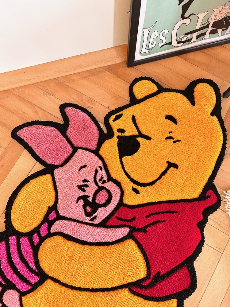 Winnie & Piglet Hug Rug