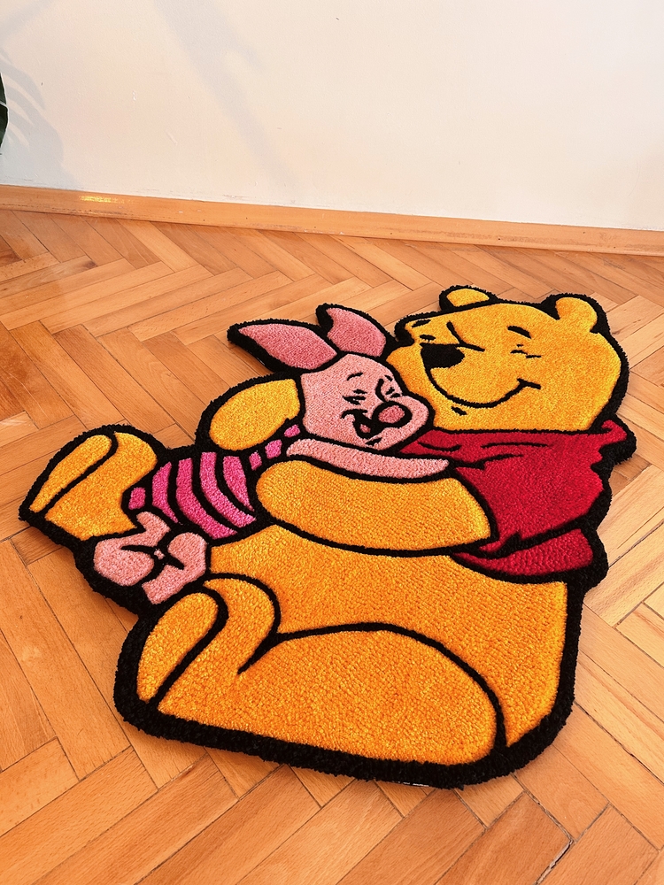 Winnie & Piglet Hug Rug